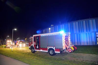 Brand eines Waeschetrockners in der Ege Trans Arena waehrend Steelers Spiel - Halle geraeumt